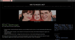 Desktop Screenshot of blogger.kritzinger.net
